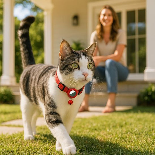 Collier gps Chat | Locaty™