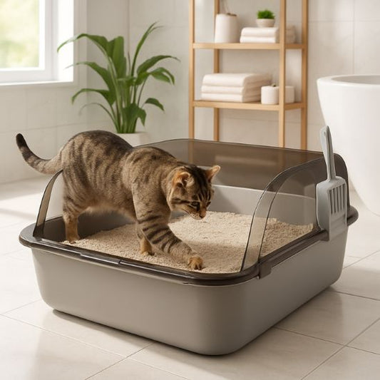 Bac Litière Chat | Cidly™ - Ambiance chat