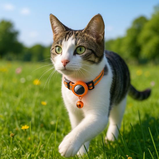 Collier gps Chat | Locaty™ - Ambiance chat