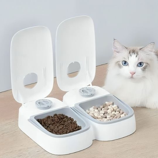 Distributeur de Croquettes pour Chat | Cloky™ - Ambiance chat