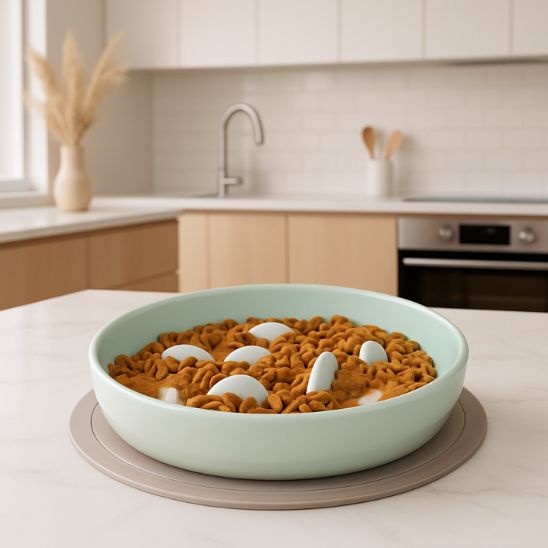 Gamelle Anti - Glouton Chat | Jently™ - Ambiance chat