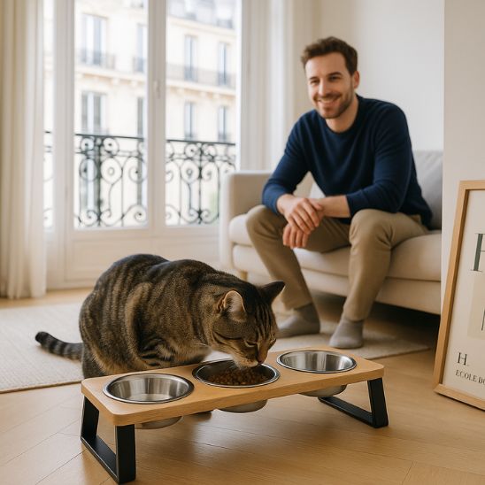 Gamelle Chat | Perlyâą - Ambiance chat