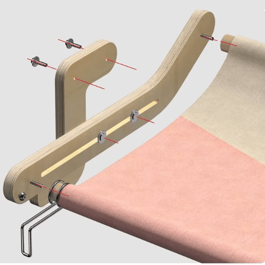 Hamac pour Chat | Wooly™ - Ambiance chat