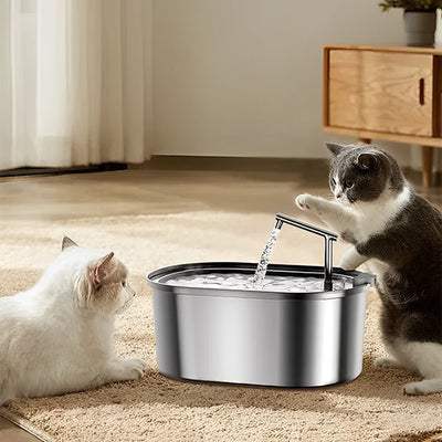 Fontaine a Eau Chat → 🎁 EBOOK OFFERT - Sujet : Comment rendre meilleure la vie de nos félins 😻 - Ambiance chat