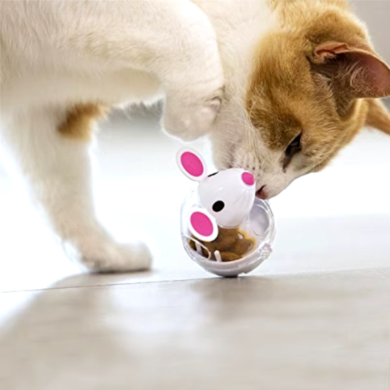 Distributeur de croquettes pour chat | Mousy™