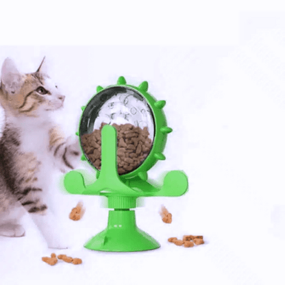 Distributeur de croquettes pour chat | FoodiWheel™ - Ambiance chat