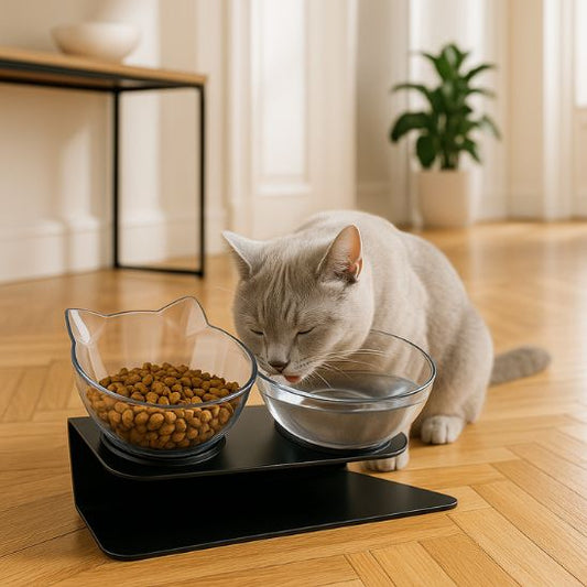 Gamelle chat | LuxuryStand™ - Ambiance chat