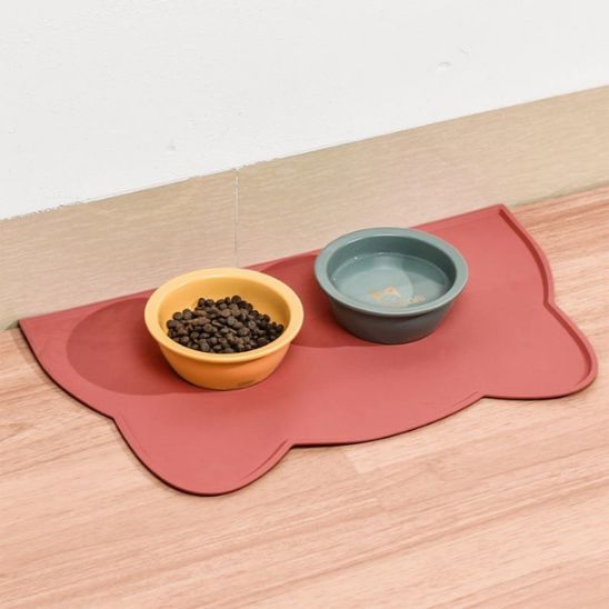 Tapis gamelle chat | Paddy™ - Ambiance chat